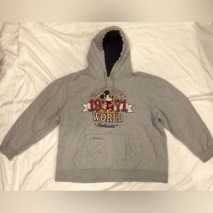 WALT DISNEY WORLD Grey  Hoodie Sz.XL 1971 Disney Parks